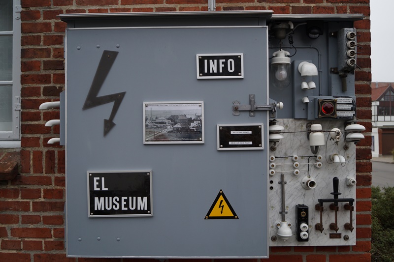 El-Museum lukket skab